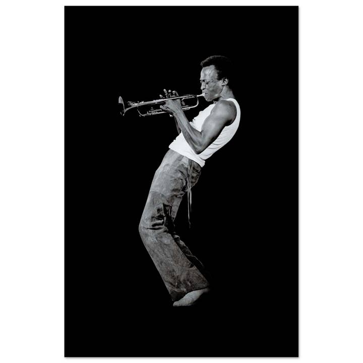 Art-O-Rama Shop - Wholesale Poster - Miles Davis Playing his Trumpet Artwork Poster5
