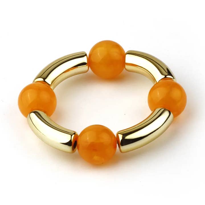 Minimal Geometric Bangle for wholesale by Miss Minna