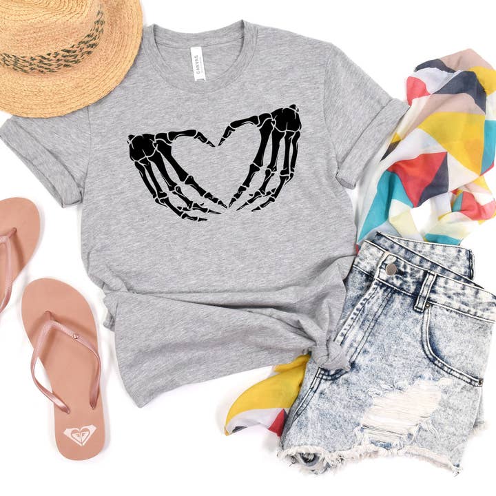 Skeleton Heart Hands for wholesale by Soph & Lil Design