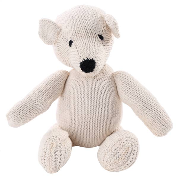 Ours en peluche bio - Crème pour la vente par Our Green House