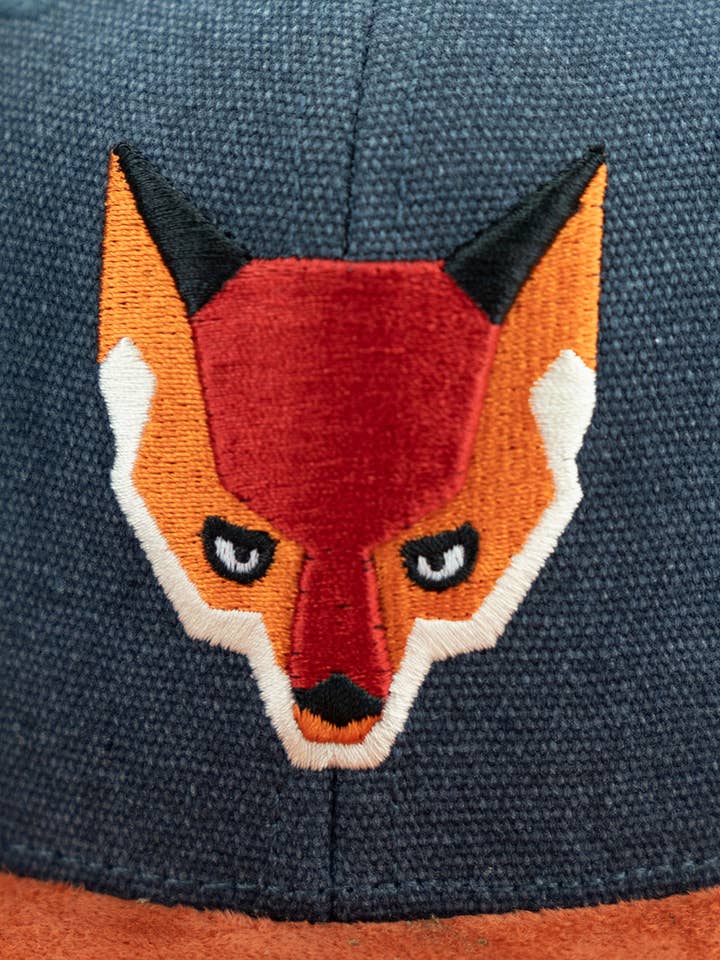 Forest Fox Cap - dark grey (Snapback) for wholesale by Bavarian Caps