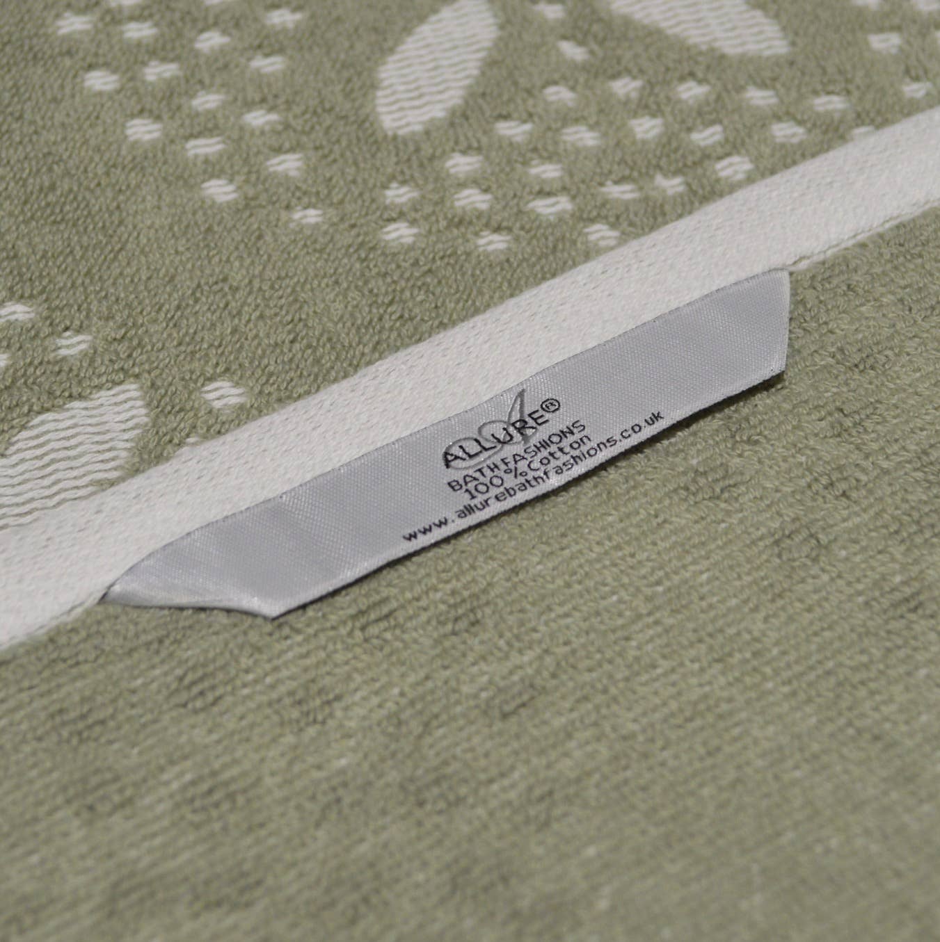 Allure Bath Fashions – wholesale Badhandduk – Marrakesh Skulpterade Blommigt Mönstrade Handdukar - 100% Bomull5