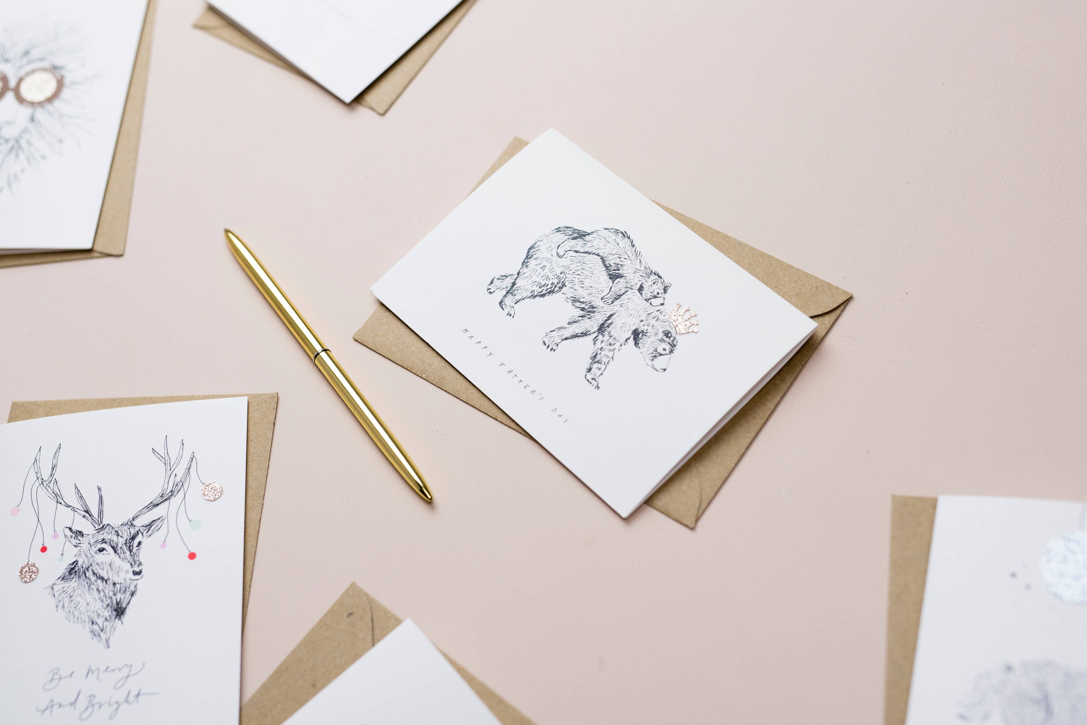 Katie Housley – wholesale Father’s Day card – Happy Father's Day Hand Finished Card1