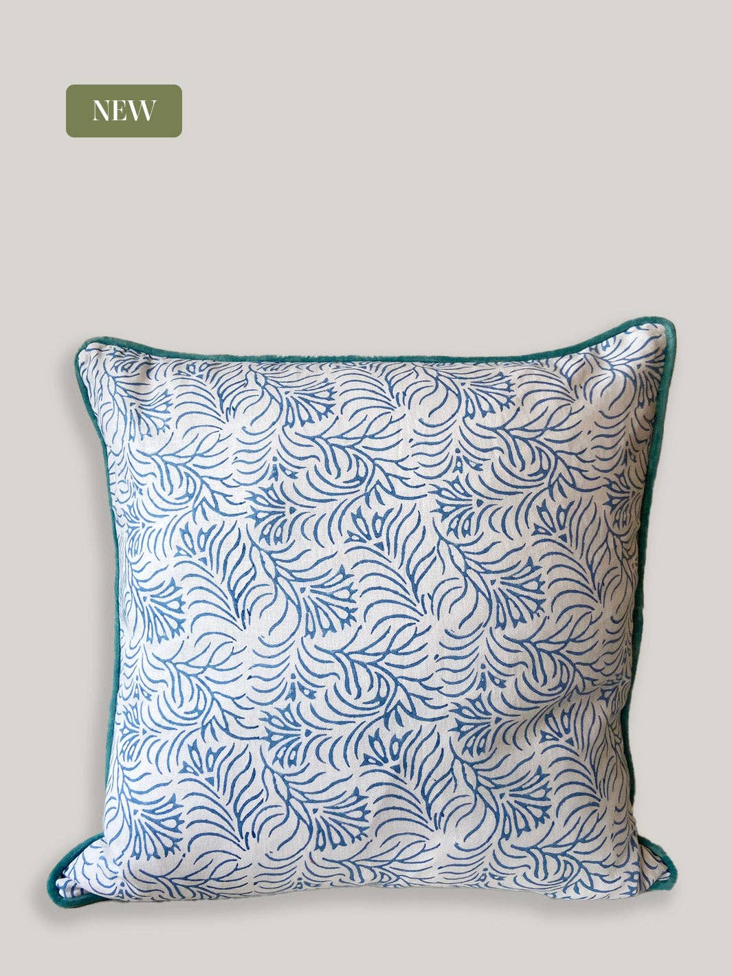 House of Roya Ltd – Engroshandel Pyntepudebetræk – Zeenat dobbeltmønstret pudebetræk i hør4