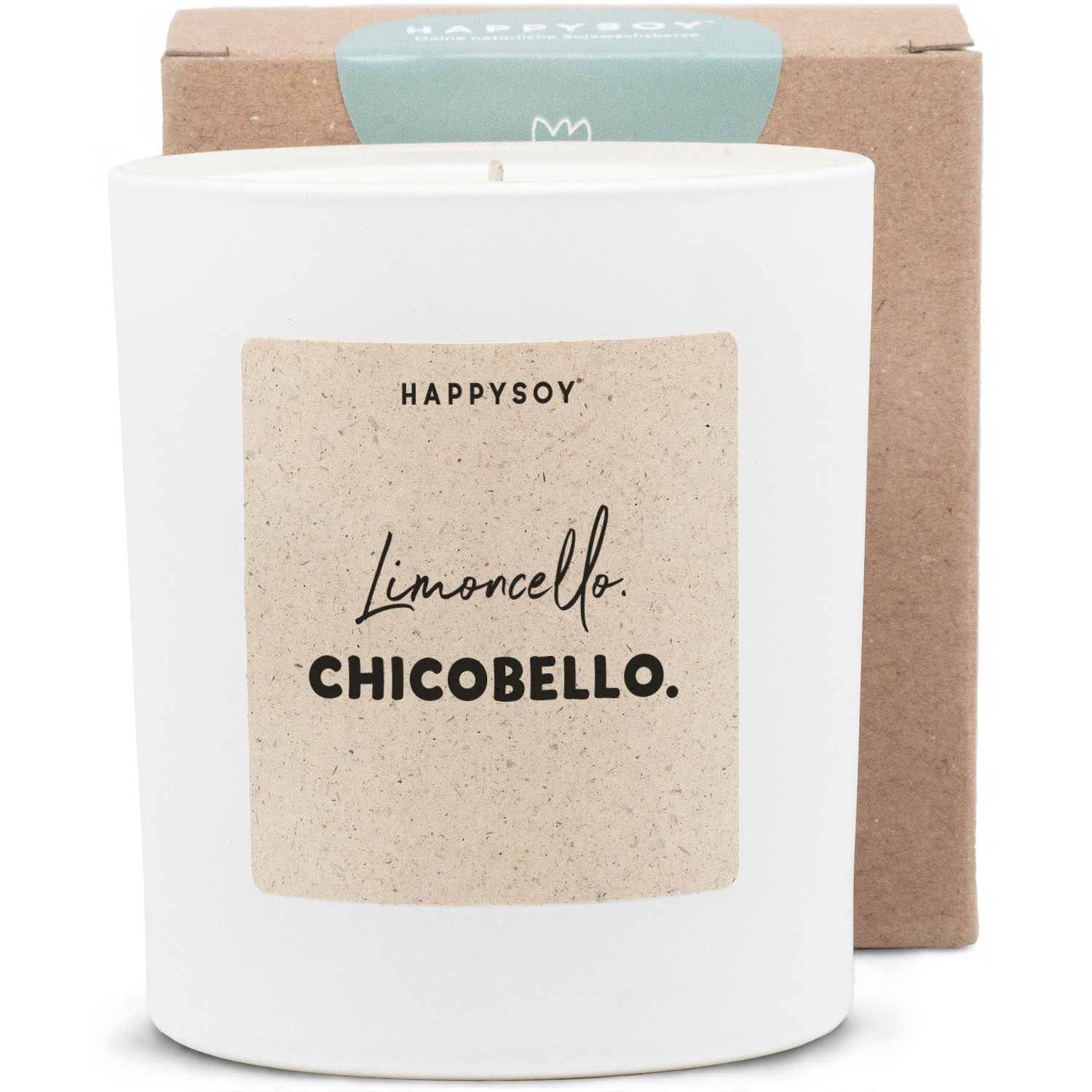 Happysoy - Vendita all'ingrosso Candela in vasetto - Candela profumata - limoncello. chicobello.0