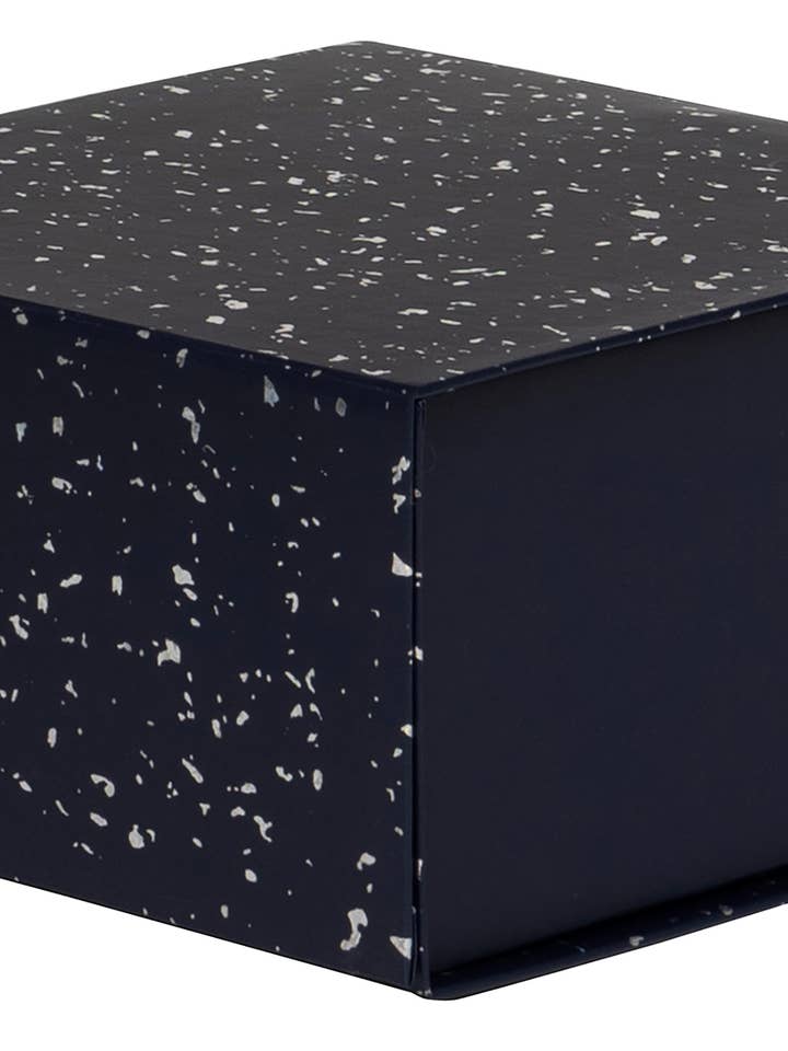 Blue Shimmer Small Gift Box Flatpack for wholesale by Ballyhoo