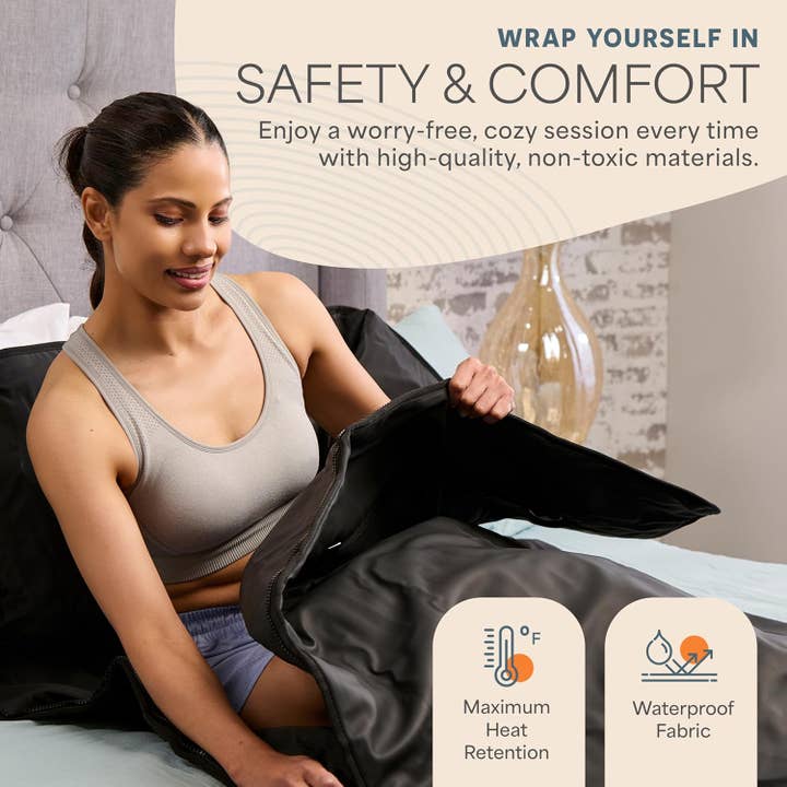 LifePro - Wholesale Body Massager - LifePro RejuvaWrap Infrared Sauna Blanket – 9 Heat Levels5