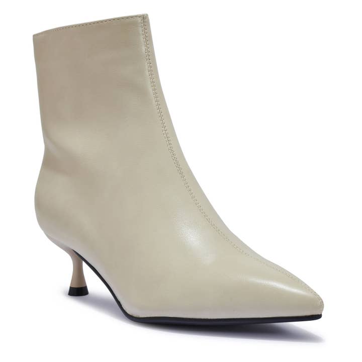 BOTTINES WFBRANDY1 WIDEFIT À TALON EN FORME DE CHATON ET BOUT POINTU pour la vente par City Shoes