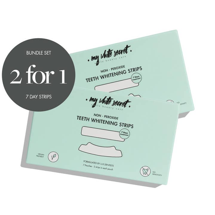 2 für 1 Bleichstreifen für den Großhandel von My White Secret