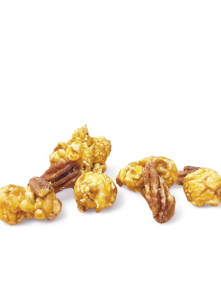 Popcorn Original Caramel & Noix de Pécan | Sac de 6 tasses pour la vente par The Popcornerie & Sweets