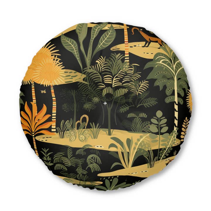 Gwendolyn Puelski - Rund Golvkudde för wholesale av Velvet Rust