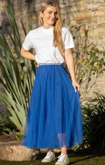 Kurt Muller – wholesale Skirt – Women’s – Tulle Mesh Maxi Skirt3