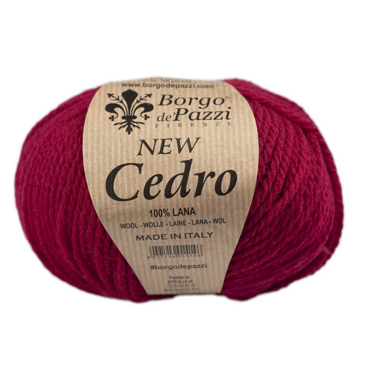 Borgo de' Pazzi - Firenze – Großhandel Garn – Puralana Cedar Schurwollgarn 3-fädig, 50 g, 10er Pack21