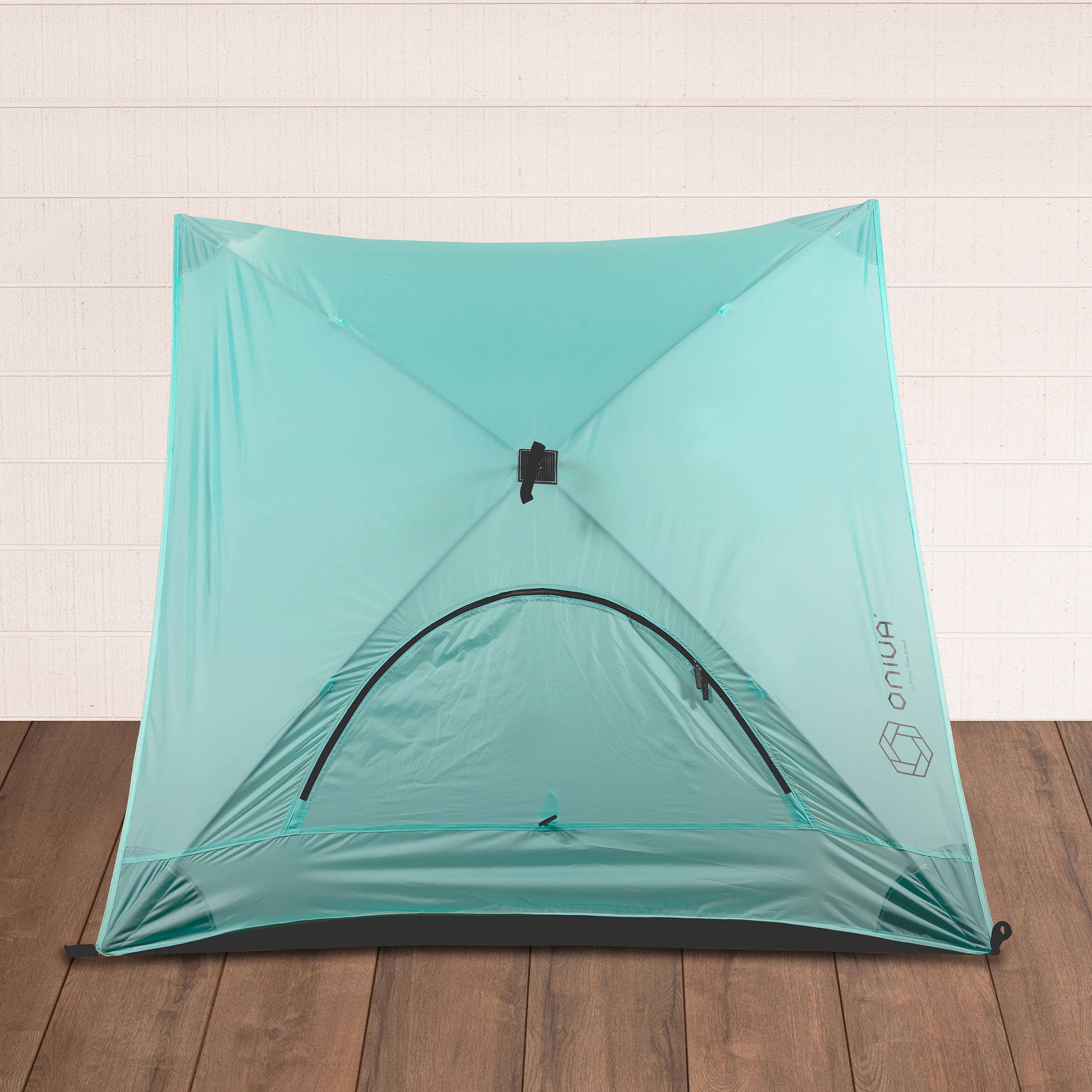 Ice Blue Pismo A-Frame Portable Beach Tent, (Ice Blue) for wholesale on Faire5