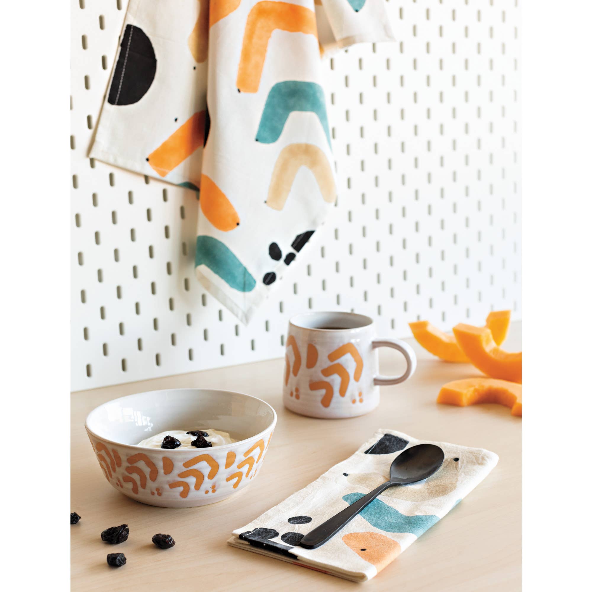 Danica Brands - Wholesale Coffee mug - Danica Studio Echo Imprint Stoneware Mugs 12 oz2