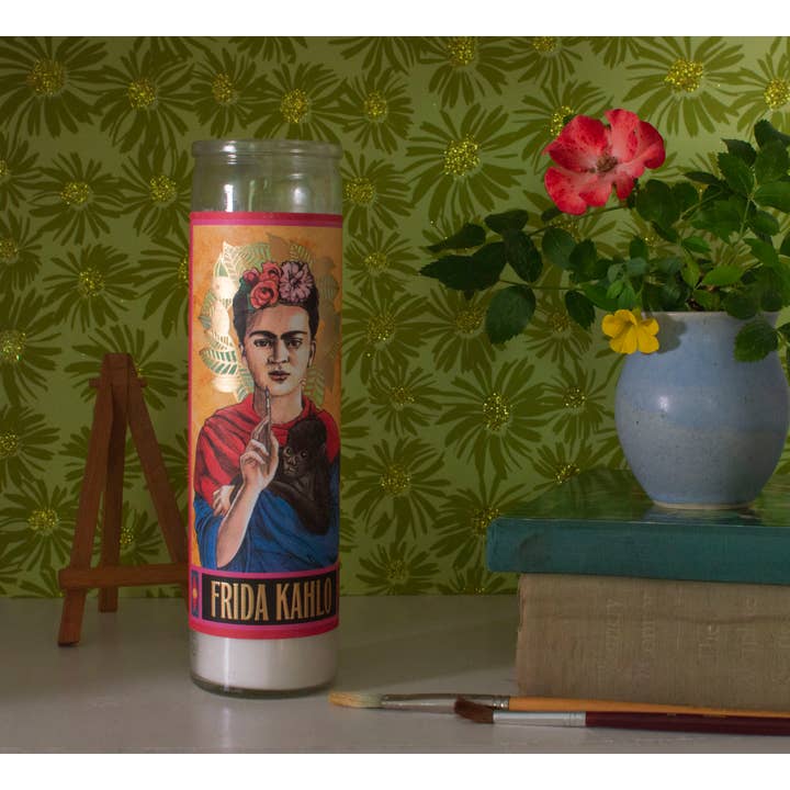 Unemployed Philosophers Guild – Engroshandel Glaslys – Kahlo Sekulært Saint Candle4