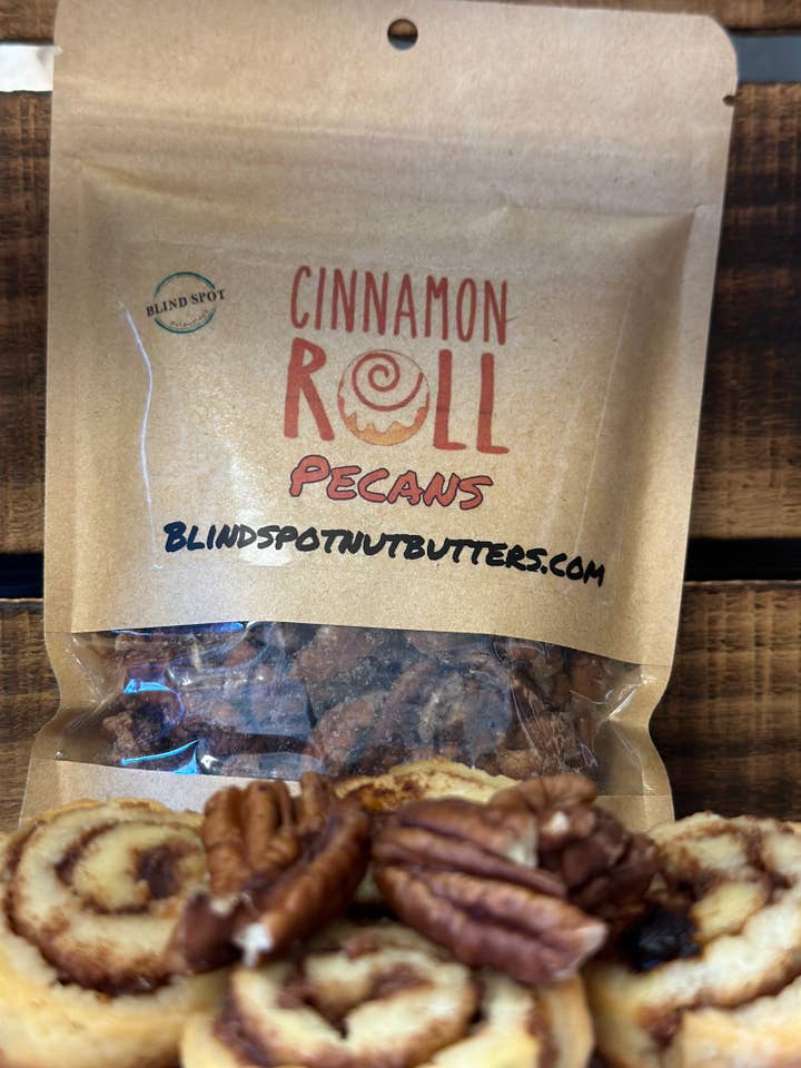 Cinnamon Roll Pecans...Delicious Dessert Treat!!! for wholesale by Blindspot Nutbutters