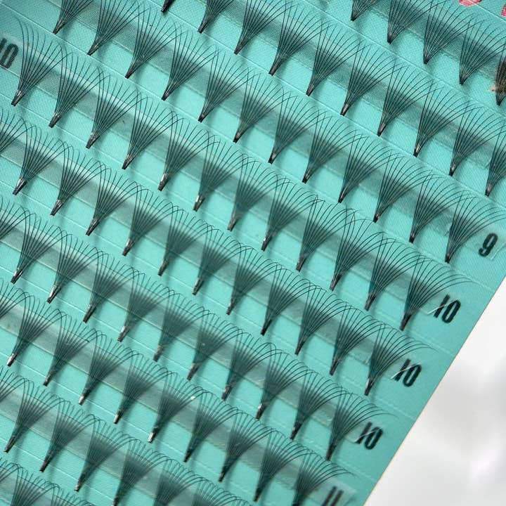 Schwarz matt WowSpeed Vorgefertigte Fächer Curl D, 0,05 mm, 8D für den Großhandel auf Faire6