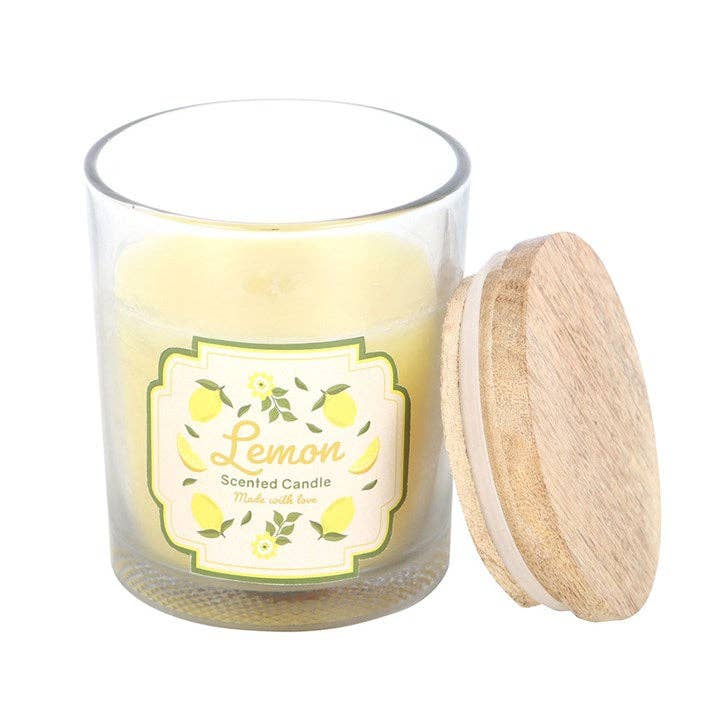 Something Different Wholesale - Wholesale Jar/Filled Candle - Lemon Scented Candle2