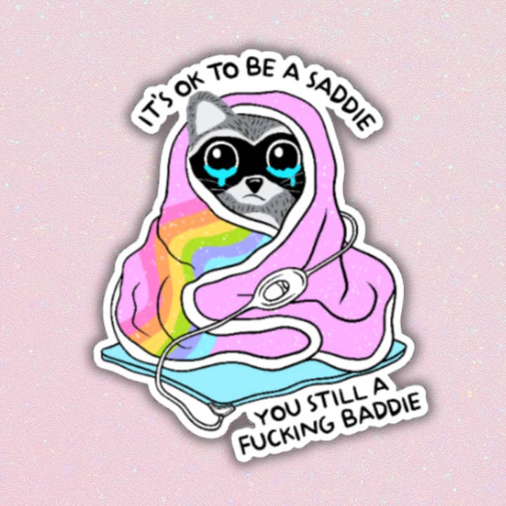 Está bien estar triste, sigues siendo una baddie pegatinas. para venta al por mayor de Ashlish Vinyl Vibes