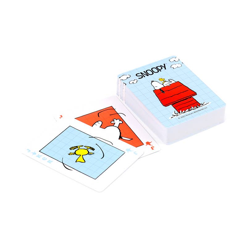 Puckator EU - Wholesale Playing Cards - Peanuts Snoopy & Woodstock Standard Playing Card Deck2