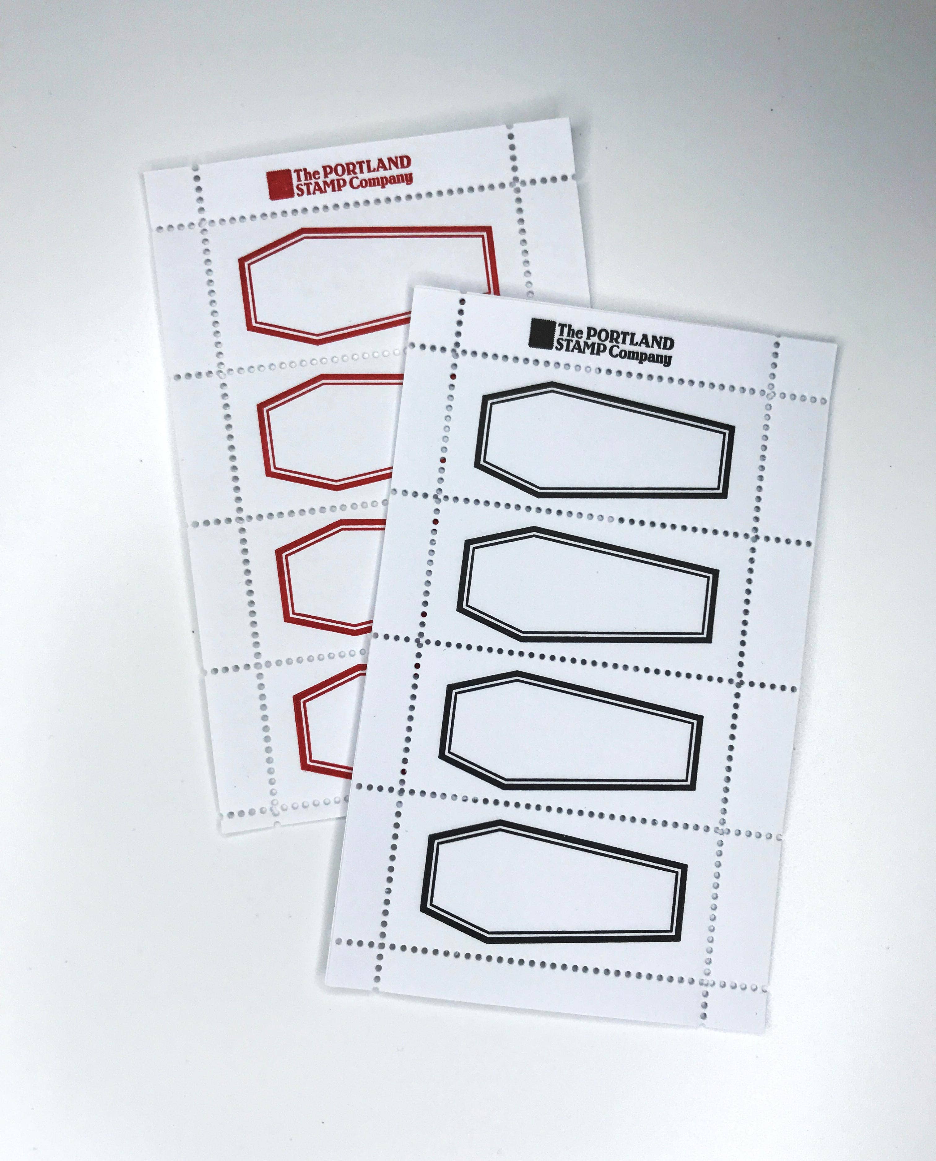 The Portland Stamp Company - Wholesale Rubber/Decorative Stamp - Coffins - Lick & Stick Halloween Stamps4