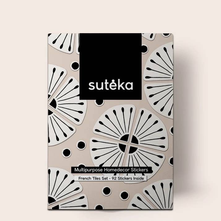 Suteka - Venta al por mayor Azulejos - Set de azulejos franceses: tatuajes Suteka Peel and Stick Tiles