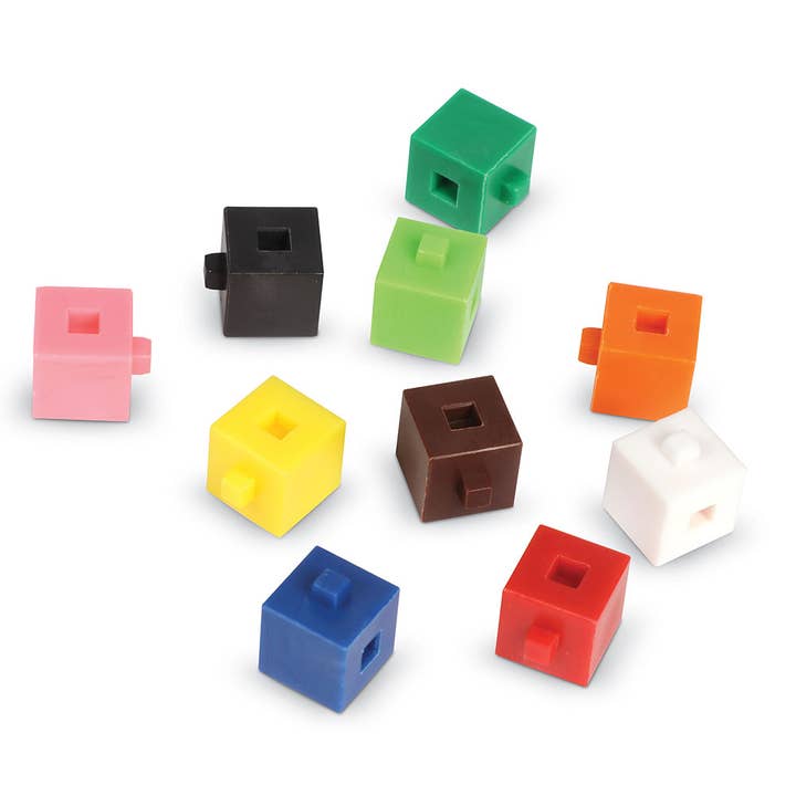 Learning Resources - Wholesale Toy Set - Kids - Interlocking Centimeter Cubes, Set of 10001