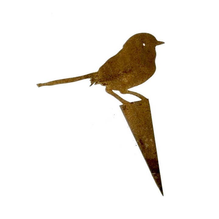 Fairy Wren Stake 3 Garden Art for wholesale by Overwrought