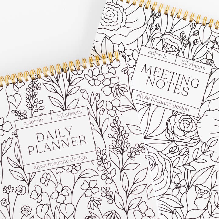 Elyse Breanne Design - Wholesale Planner - Color-In Daily Planner9