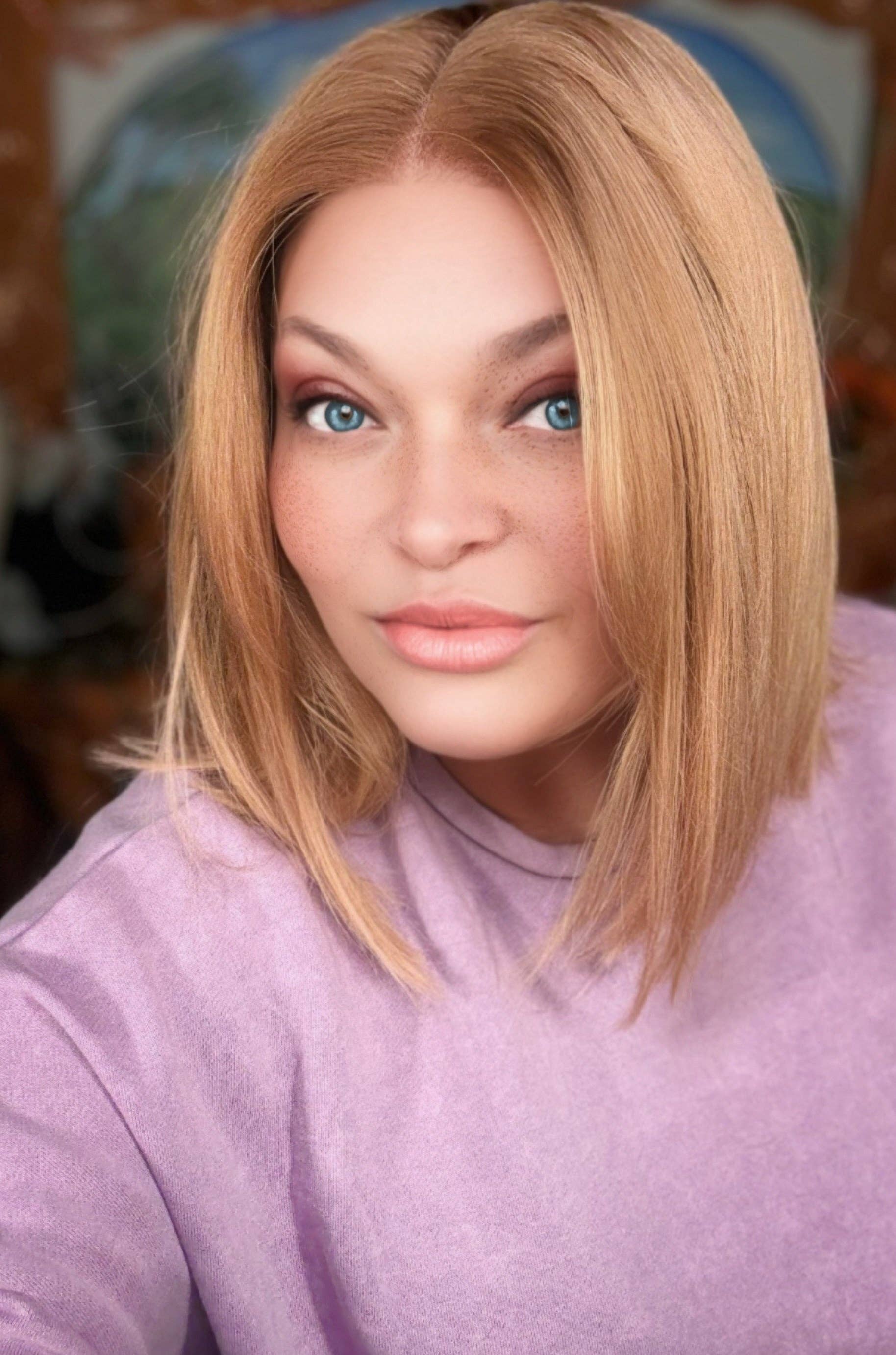 Naomi's Happy Place Shop – wholesale Wig/hair piece – PEACH CLOUD1