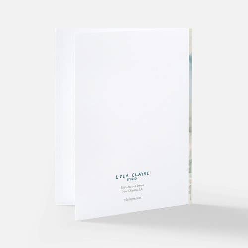 Lyla Clayre Studio - Wholesale Stationery/Notecard Set - Swamp Stationery Set7