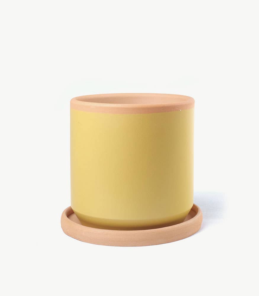 Casa Atlântica - Wholesale Plant Pot - Mustard clay flowerpot1