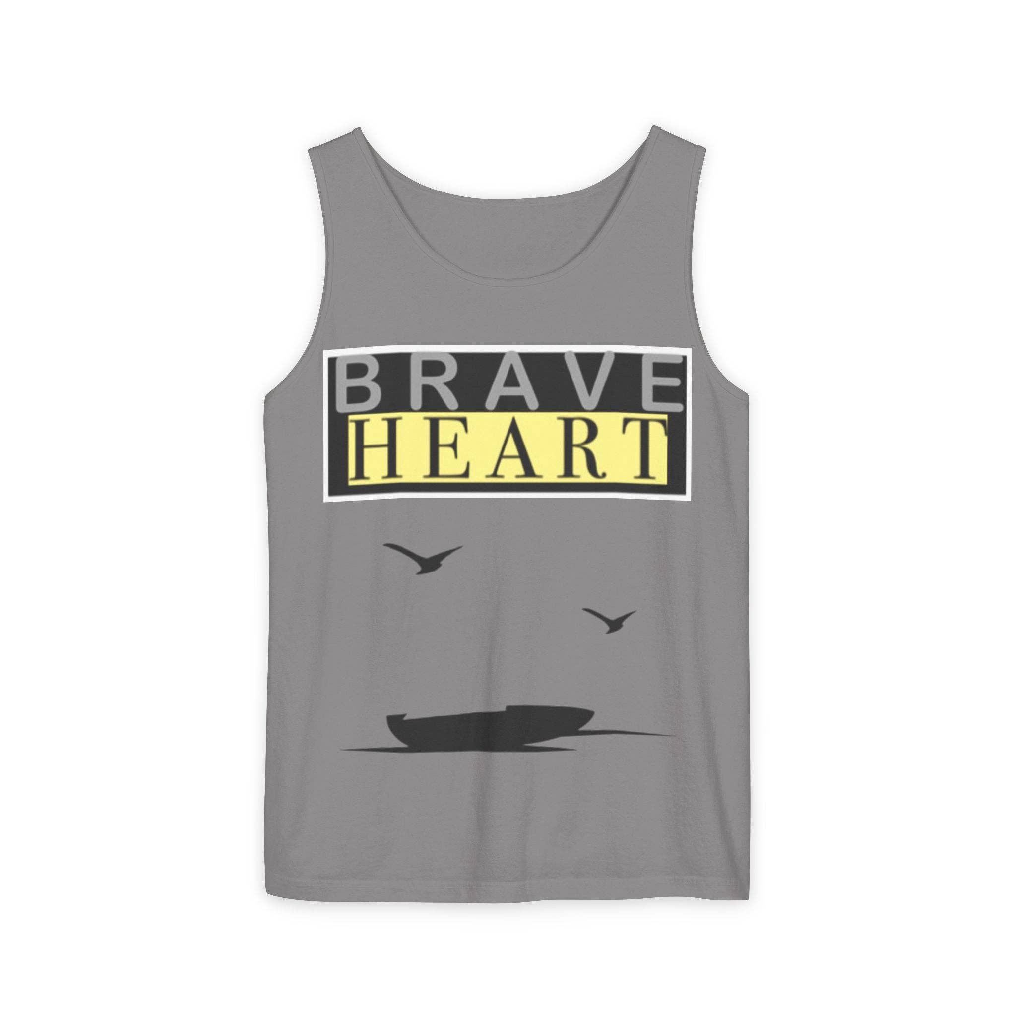 RC'nSONS - Wholesale Tank Top - Men's - Brave Heart Tank Top | Unisex Garment-Dyed Tee52