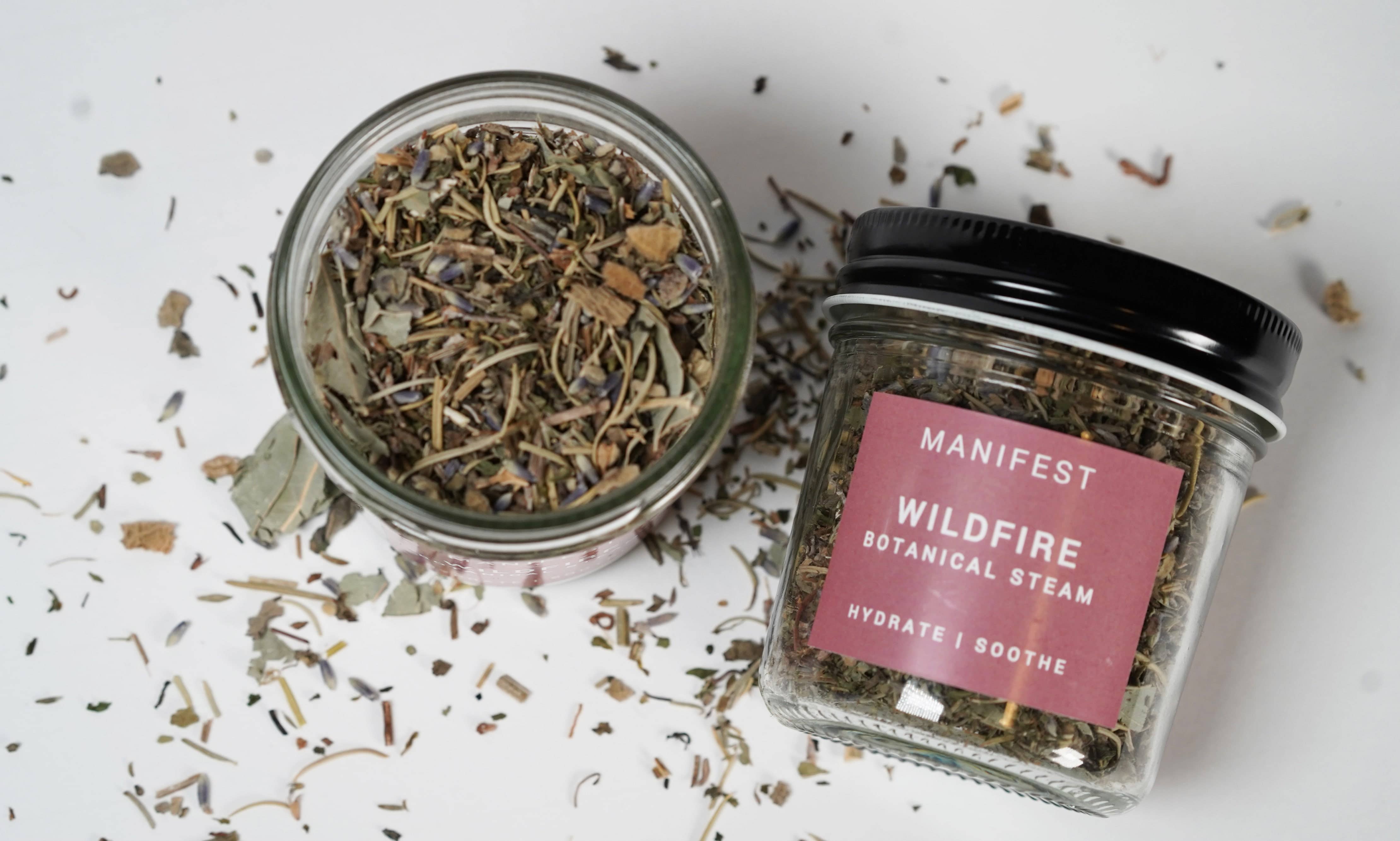Manifest Botanicals – wholesale Herbs – Wildfire Botanical Steam1