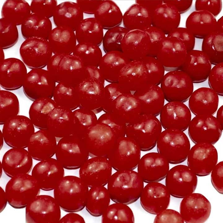 Long Island Candy Factory - Wholesale Gummy - Sour Cherry Candy Balls Chewy Soft Old Fashion 5 lb