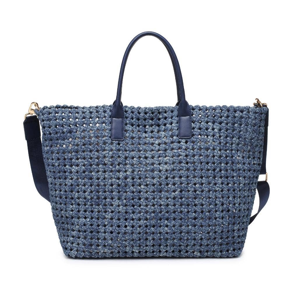 Sol and Selene - Vendita all'ingrosso Borsa tote - Donna - Borsa Grande Intrecciata a Mano Solstice23