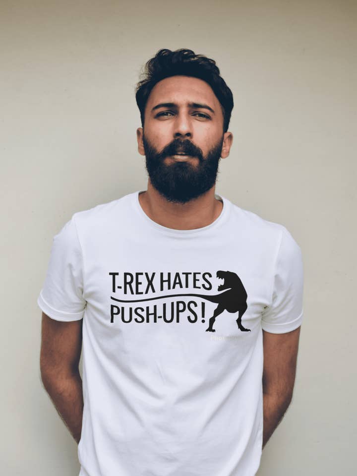 T-shirt imprimé T-Rex pour la vente par Hion