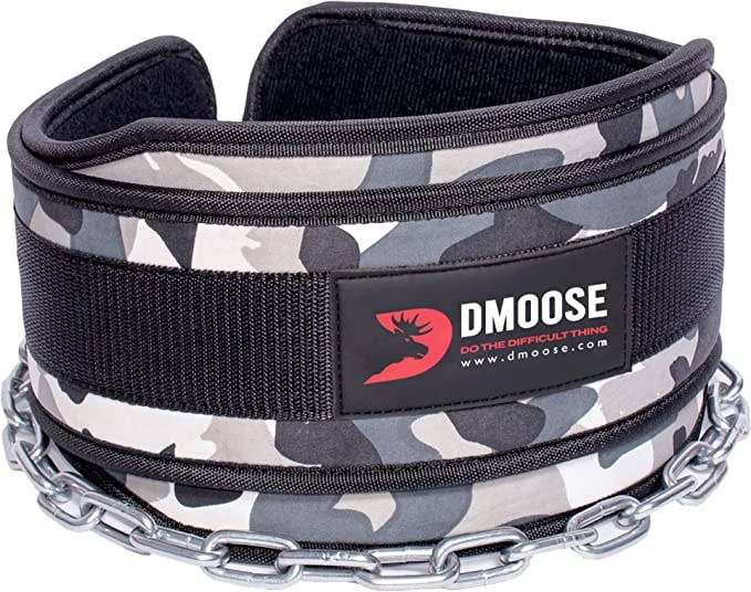 DMOOSE - Wholesale Fitness Equipment - DMoose Dip Belt for Weightlifting, Weight Belt with Chain6