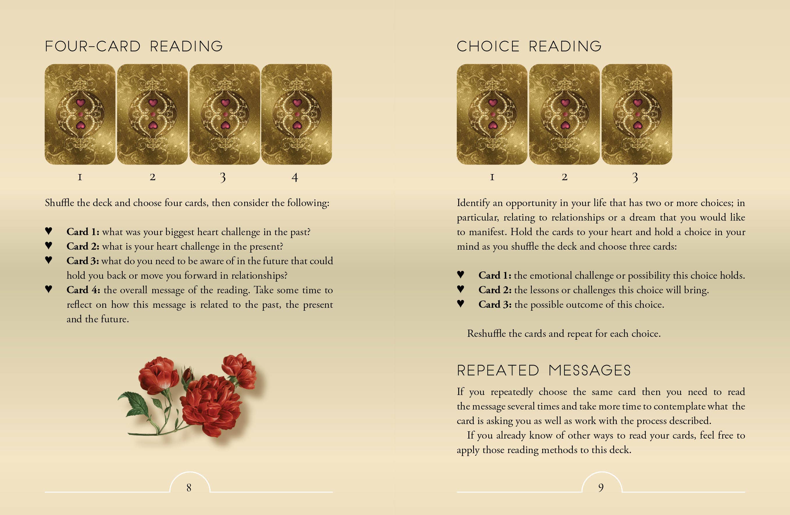 ROCKPOOL PUBLISHING - Wholesale Tarot cards - Healing Heart Oracle: 36 Gilded Cards & 96 Page Guidebook3