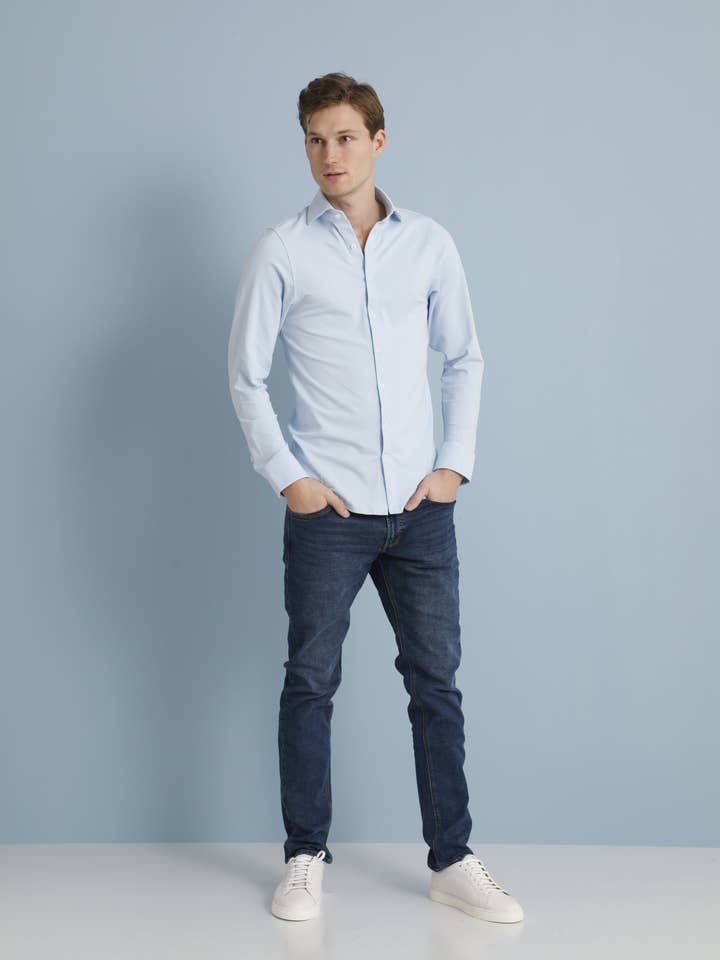 COMODO - Wholesale Button Down Shirt - Men's - COMODO Stretch Shirt (Slim Fit)23