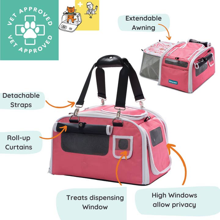 Kittyrama - Wholesale Pet Carrier - Cat - AMALFI DREAMS - KITTYRAMA CAT CARRIER & HIDEAWAY1