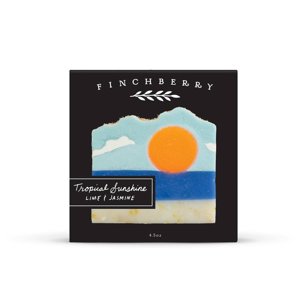 FinchBerry - Wholesale Bar Soap - Tropical Sunshine Vegan-friendly Gluten-free Boxed Soap1