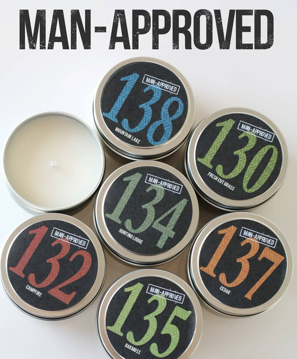 Coco & Bubbles - Wholesale Travel Candles - No. 137: CEDAR  // Natural Soy Candle // 6 oz tin // Highly1