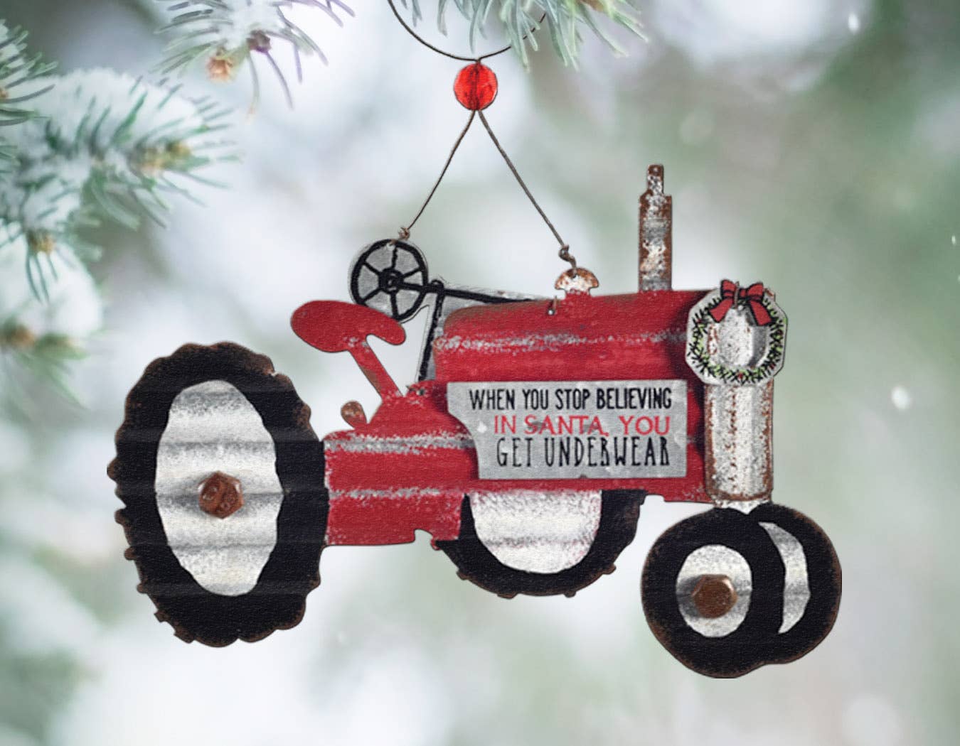 Sunset Vista Designs - Wholesale Ornament - Tractor Ornament