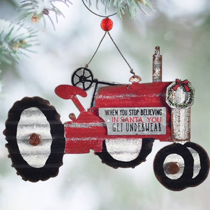 Sunset Vista Designs - Wholesale Ornament - Tractor Ornament0