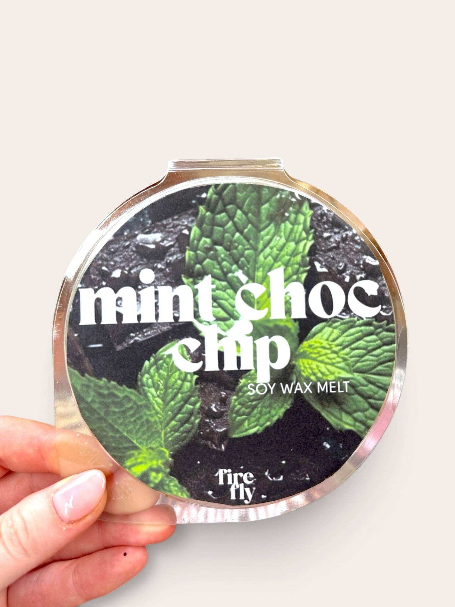 Mint Choc Chip Wax Melt for wholesale by Firefly Handmade Creations ltd