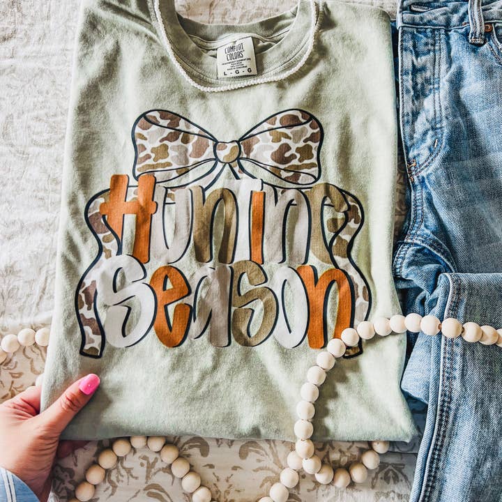 Hunting Season comfort colors tee for wholesale by RR Tees Wholesale