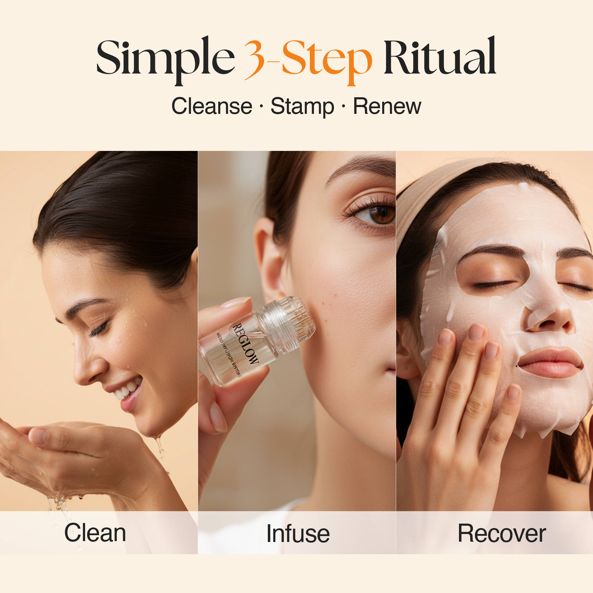 ReGlow - Wholesale Facial Care Set/Kit - Award Winning Micro Infusion System - Stem Cells & Exosomes 11