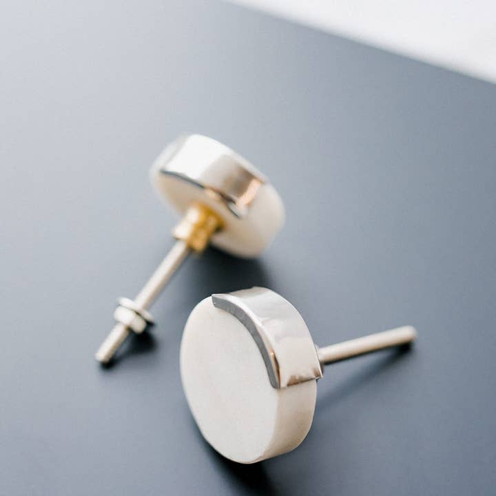 Home Luxe Co - Wholesale Knob/Pull - Kensington Marble and Brass Drawer Pull4
